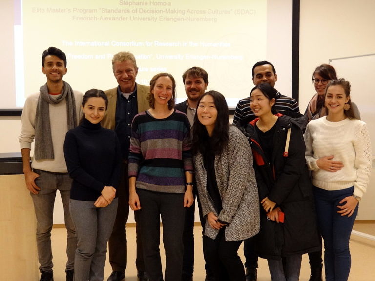 The IKGF Lecture Series Conducted by SDAC Program Director Stéphanie Homola