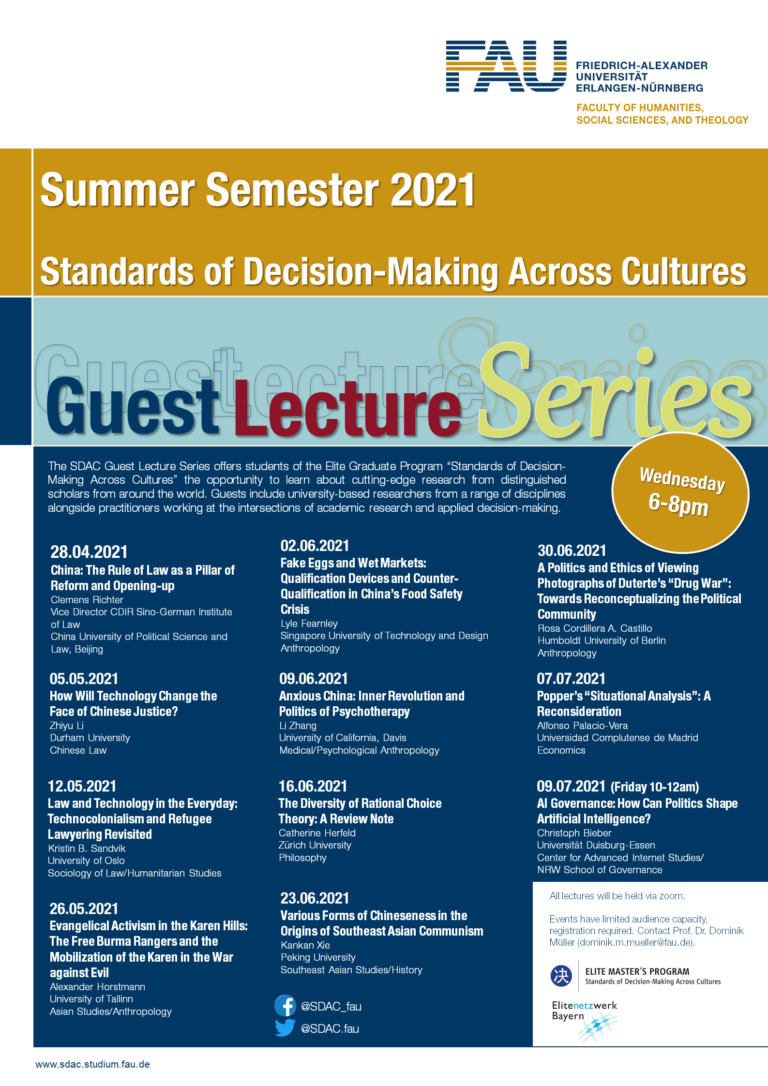 SDAC Guest Lecture Series – Summer 2021