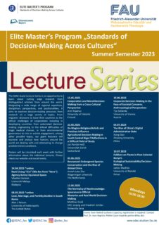 Towards entry "SDAC Guest Lecture Series – Summer Semester 2023"